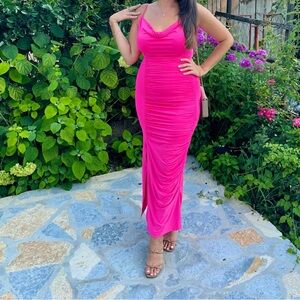 Label Nue Hot pink dress